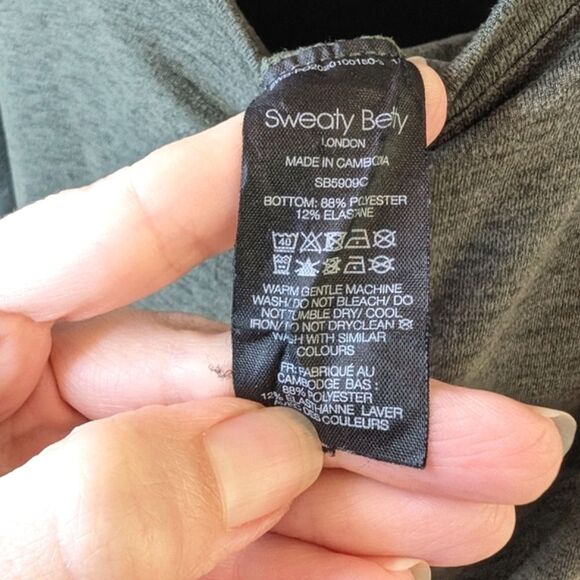 Sweaty Betty Gary Jumpsuit Long Sleeve Green XL - Picture 10 of 12